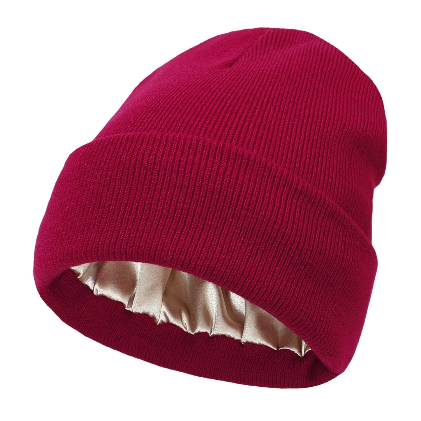 Elegant Winter Satin – Gorro beanie