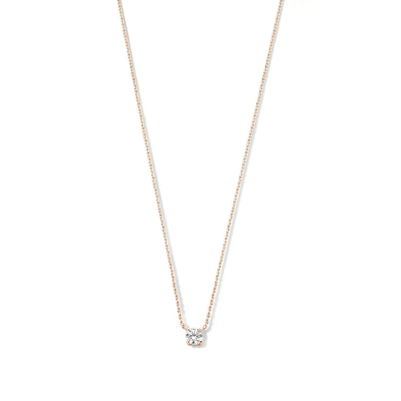 Cléa Collar con Piedra de Moissanita | Oro