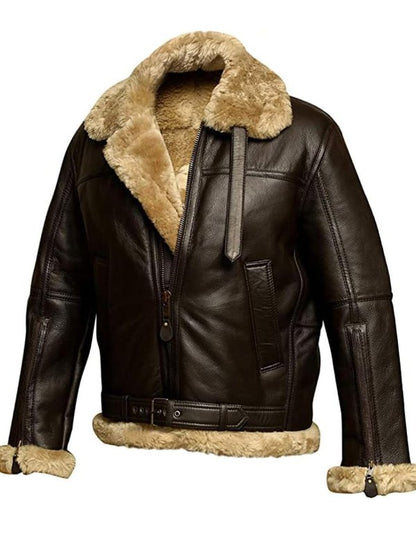 ROCKY™ | Chaqueta de cuero cálida "Edición Limitada"