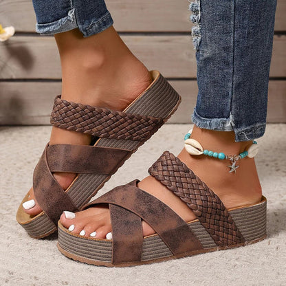 Abigail – Sandalias ortopédicas de cuero