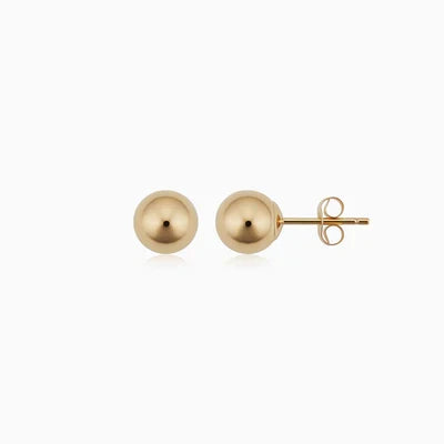 Have a Ball Aretes de Botón | Oro