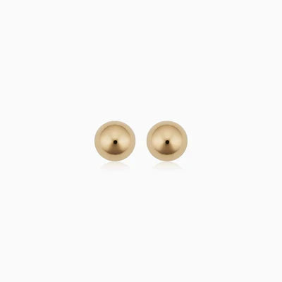 Have a Ball Aretes Stud | Oro Blanco