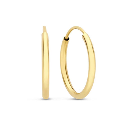 Noémie Sorel Aretes | Oro Blanco