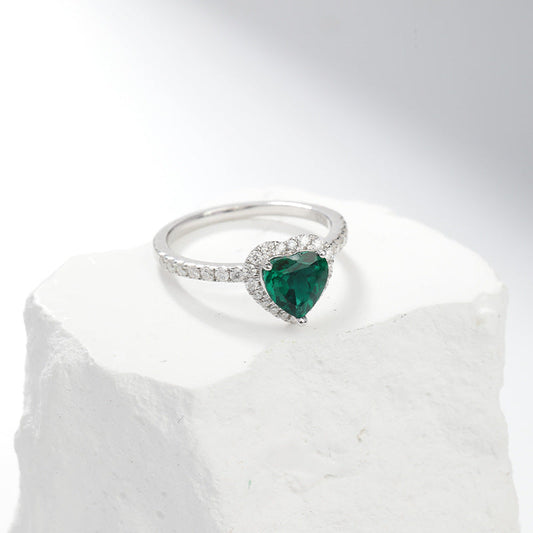 Delara Virenza Anillo | Oro Blanco