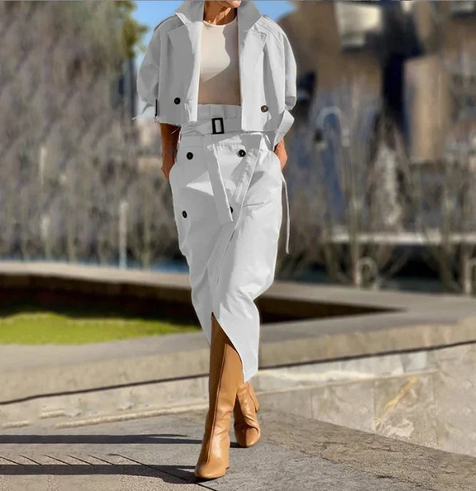 Violeta | Conjunto Elegante de Dos Piezas para Mujer