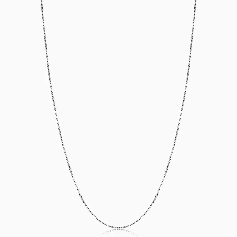 Bodega Collar Caja | Oro Blanco