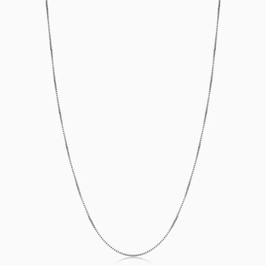 Bodega Collar Caja | Oro Blanco