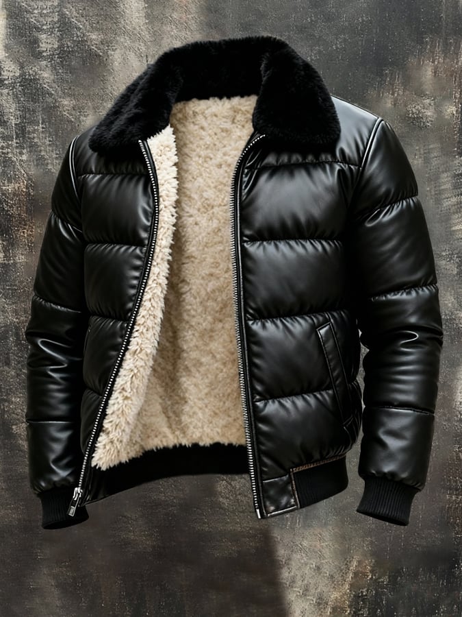 WIKTOR™ – Chaqueta Acolchada de look Vintage