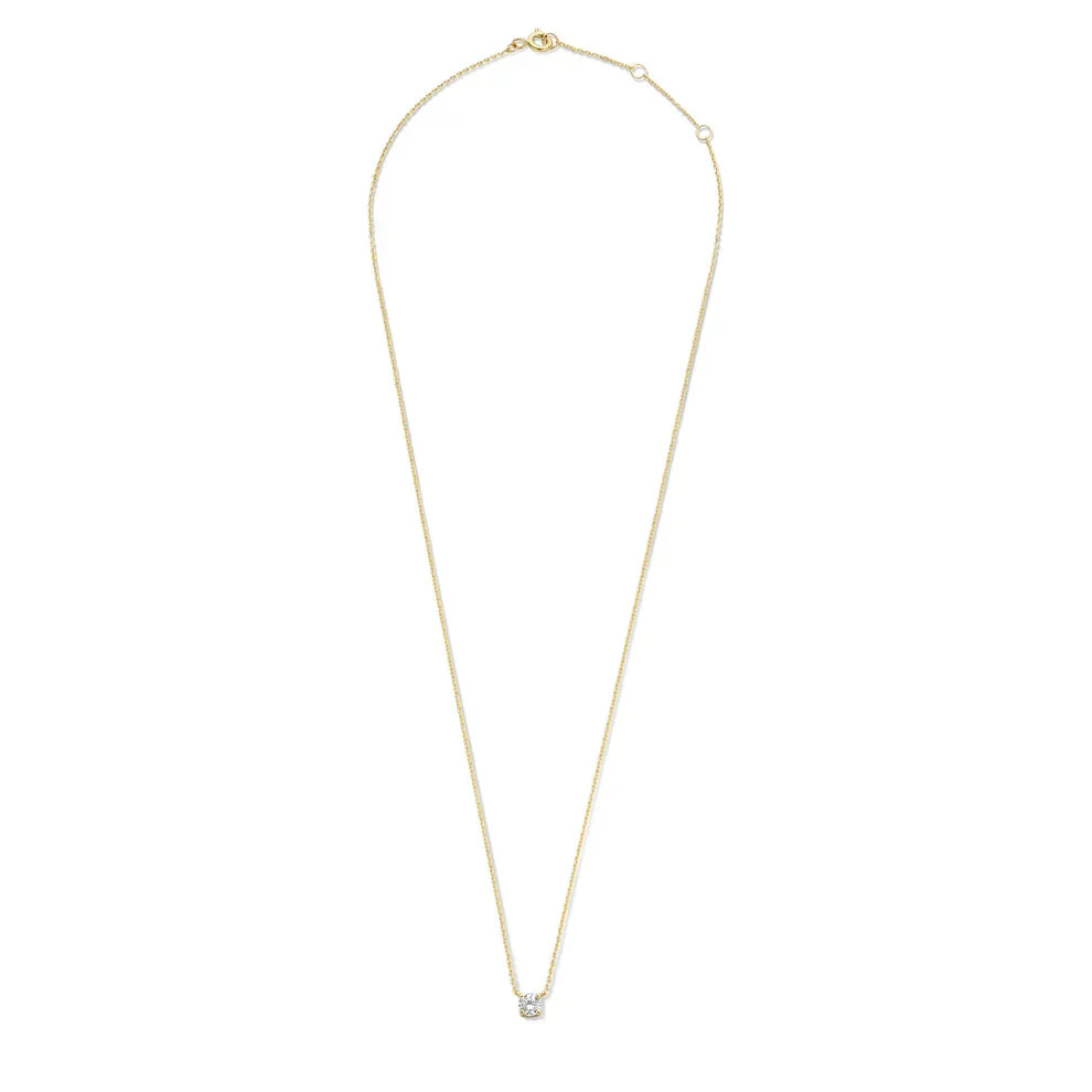 Cléa Collar con Piedra de Moissanita | Oro