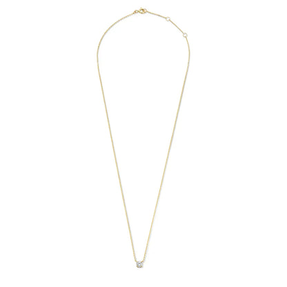 Cléa Collar con Piedra de Moissanita | Oro