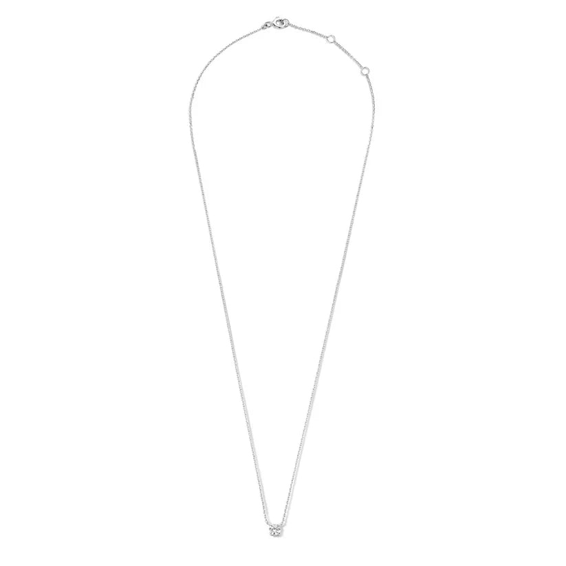 Cléa Collar con Piedra | Oro Blanco