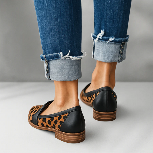 Rosie – Mocasines ortopédicos de cuero
