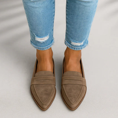 Rosie – Mocasines ortopédicos de cuero