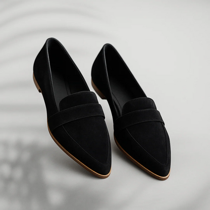 Rosie – Mocasines ortopédicos de cuero